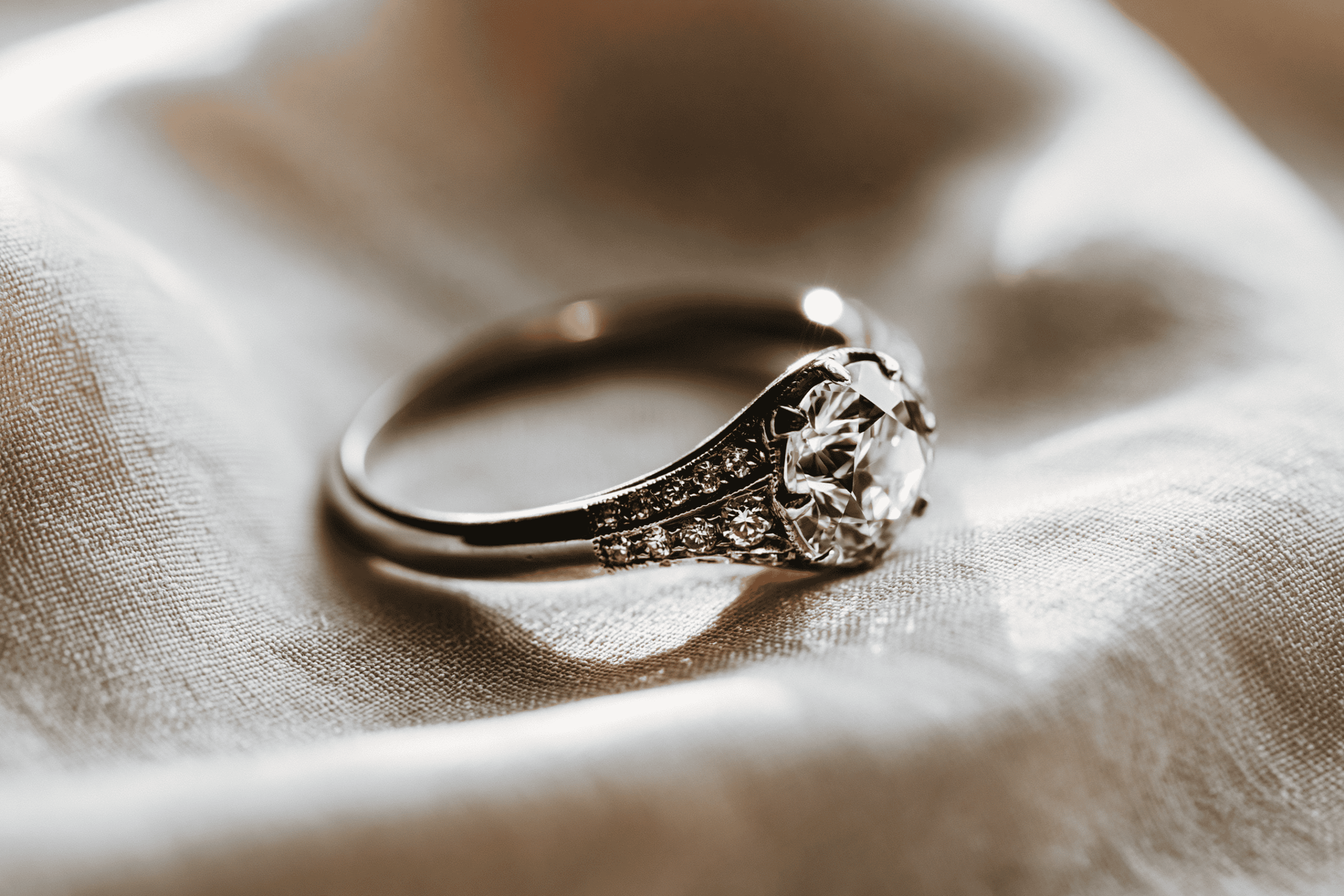 Vintage old-money diamond ring